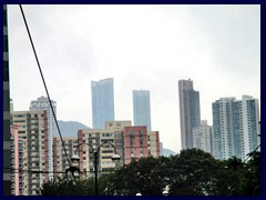 Causeway Bay skyline.